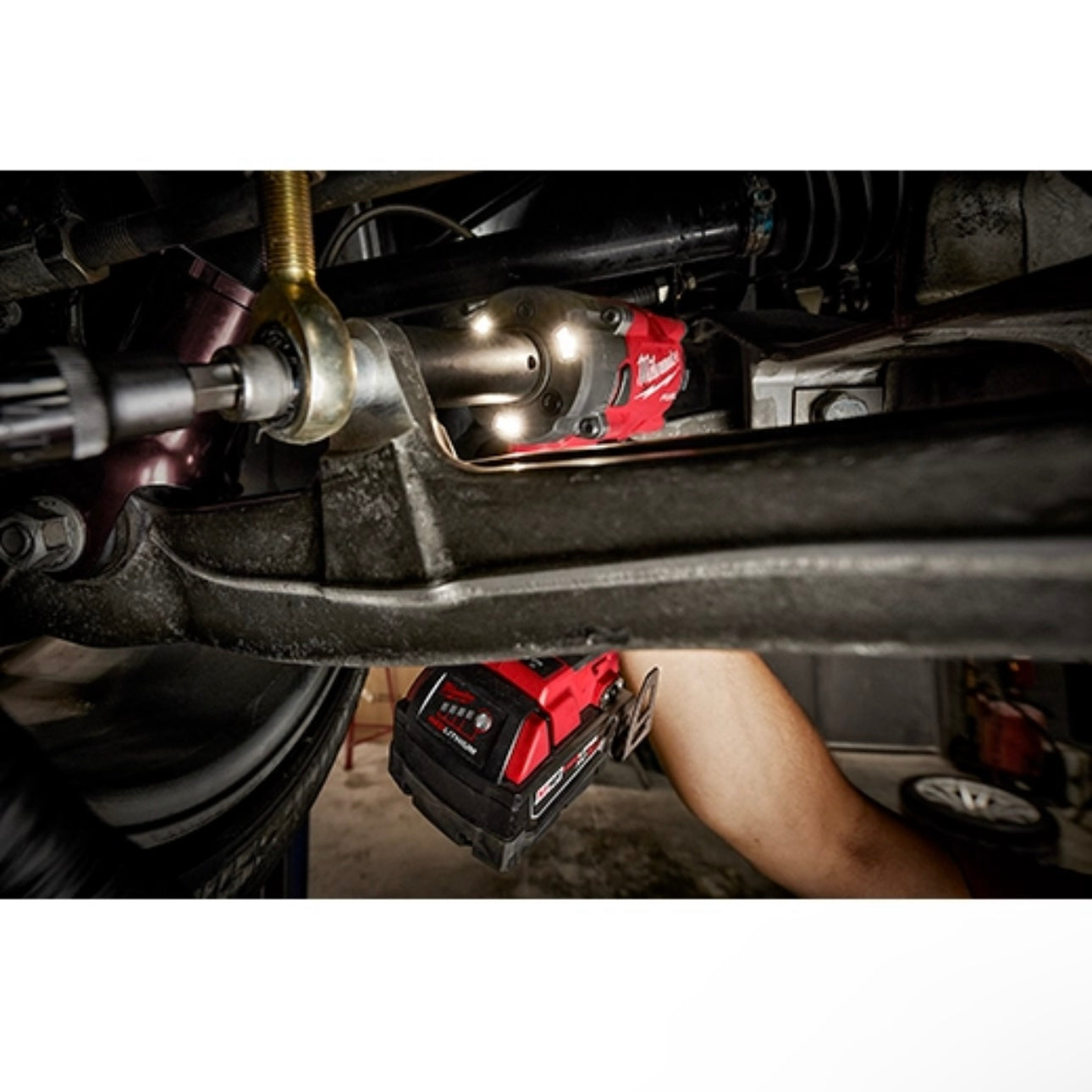 Used M18 FUEL 1/2 " Compact Impact Wrench w/ Friction Ring Bare Tools Only Model 2855