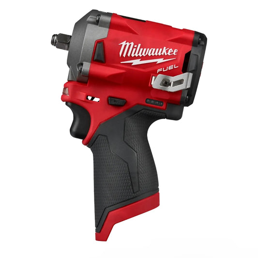 Used M12 FUEL 3/8" Stubby Impact Wrench Tools Only Model 2554