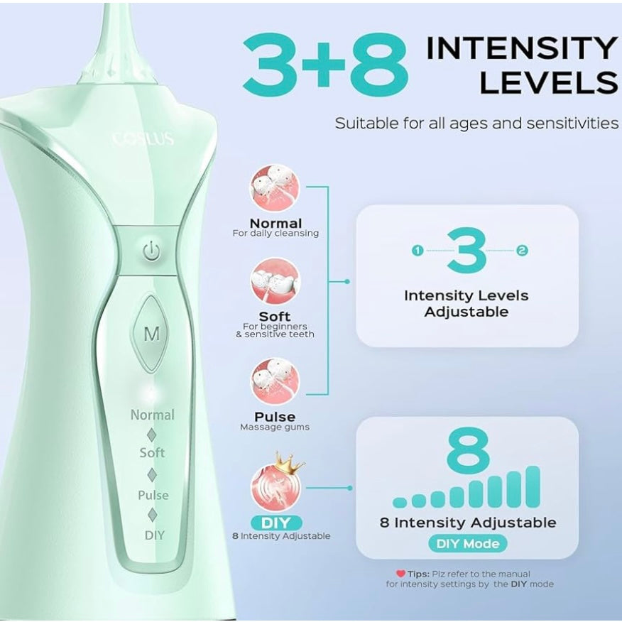 COSLUS Water Cordless Flosser for Teeth