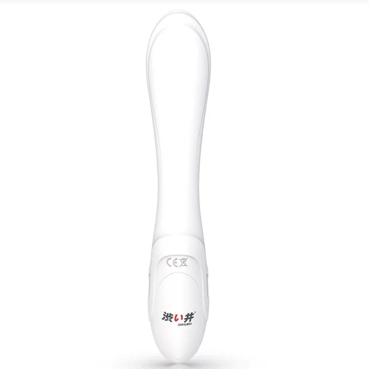 DRYWELL Lolita Series Flexible Bending G-Spot Vibrator - White
